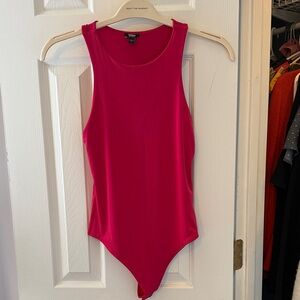 Express Bold Red Bodysuit
